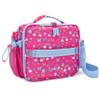 Bentgo Kids Lunch Bag - Double-Insulated, Reusable Lunch Bag for Kids 3+ with Adjustable Strap; Holds Lunch Box/Water Bottle/Snacks; Easy-Clean, Water-Resistant & Pockets (Rainbows & Butterflies) view 1