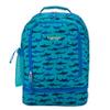 Bentgo Kids 2-in-1 Backpack & Insulated Lunch Bag - Durable 16 Backpack & Lunch Container in Unique Prints for School & Travel - Water Resistant, Padded & Large Compartments (Shark) view 1