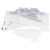 MONACO Deluxe Hang-Up Bags with Gray Handle12 1/2 inches H x 14 inches W 5 Bags per Package view 1
