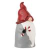 10 Strawberry Street Nordic Gnome Set Cookie Jar, 4 Piece, Gray/Red view 3