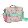 Bentgo Kids Lunch Bag - Durable, Double-Insulated Lunch Bag for Kids 3+; Holds Lunch Box, Water Bottle, & Snacks; Easy-Clean Water-Resistant Fabric & Multiple Zippered Pockets (Tropical) view 1