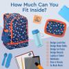 Bentgo Kids 2-in-1 Backpack & Insulated Lunch Bag - Durable 16 Backpack & Lunch Container in Unique Prints for School & Travel - Water Resistant, Padded & Large Compartments (Sports) view 4