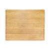 BambooMN Bamboo Burner Cover Cutting Board - 3 Ply - Extra Large - Grooved/Flat (30" x 24" x 0.75") - 1 Piece view 1