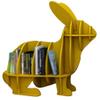 Book shelf organizer for kids Book Display Shelf For Kids ,Floor Cartoon Children's Bookshelf, Rabbit-shaped Children's Room Divider, Environmentally Friendly High-density Board, No Need To Install view 1