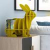 Book shelf organizer for kids Book Display Shelf For Kids ,Floor Cartoon Children's Bookshelf, Rabbit-shaped Children's Room Divider, Environmentally Friendly High-density Board, No Need To Install view 4