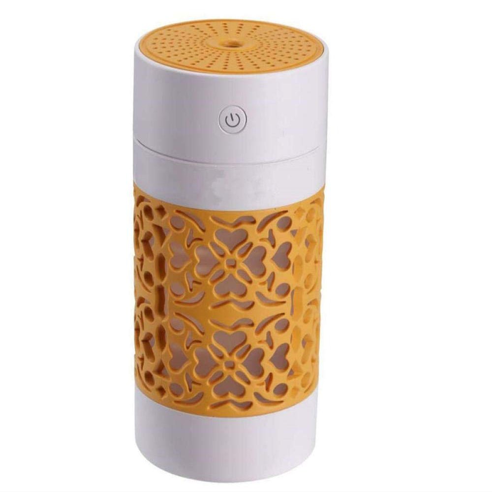 For Bedroom Home Mist Humidifiers For Mini Office Moisturizing Spray Aromatherapy Humidifier Usb Car Air Humidifier-Yellow