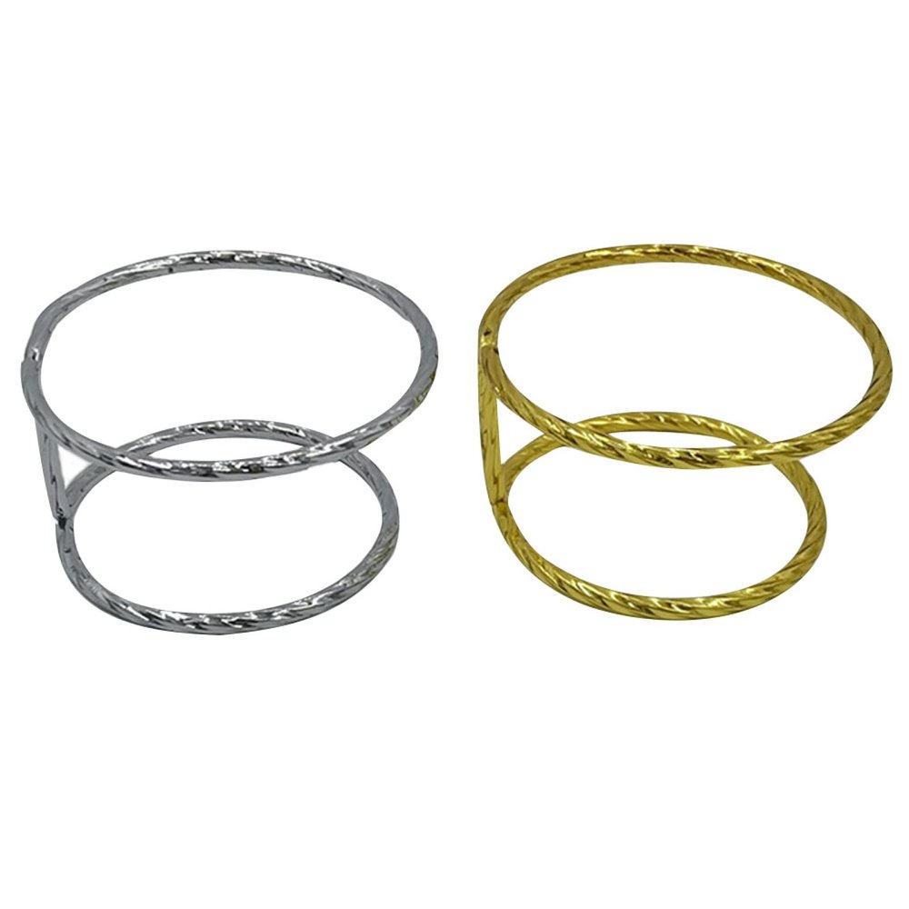 Hemoton 2pcs tea strainer holder stainless steel strainer Tea Filter Holder Rack coffee coffe filter coffee Leak Stand thicken ceremony set