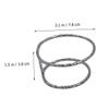 Hemoton 2pcs tea strainer holder stainless steel strainer Tea Filter Holder Rack coffee coffe filter coffee Leak Stand thicken ceremony set view 2