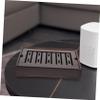 1pc Rectangular Tea Tray Water Simple Storage for Home Use Elegant Design for Tea and Easy to Clean Walnut view 2