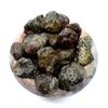Deep Red Green Yellow Garnet Almandine Rough Specimens Natural Gemstone Crystal Mineral Cabochon Raw Nuggets - Brazil (30PCS) view 2