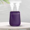 For Bedroom Home Mist Humidifiers For Dual-Jet Humidifier Usb Charging Ultrasonic Large-Capacity Humidifier Office Desk Silent Fog Aroma Diffuser-1L-Purple_110*110 * 210Mm view 3