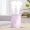 For Bedroom Home Mist Humidifiers For Dual-Jet Humidifier Usb Charging Ultrasonic Large-Capacity Humidifier Office Desk Silent Fog Aroma Diffuser-1L-Pink_110*110 * 210Mm view 3