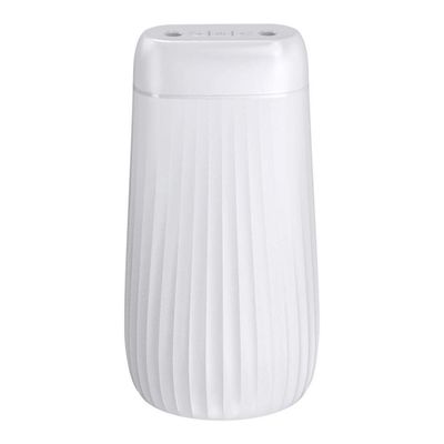 for Bedroom Home Mist Humidifiers for Dual-Jet Humidifier USB Charging Ultrasonic Large-Capacity Humidifier Office Desk Silent Fog Aroma Diffuser-1L-White_110*110 * 210Mm