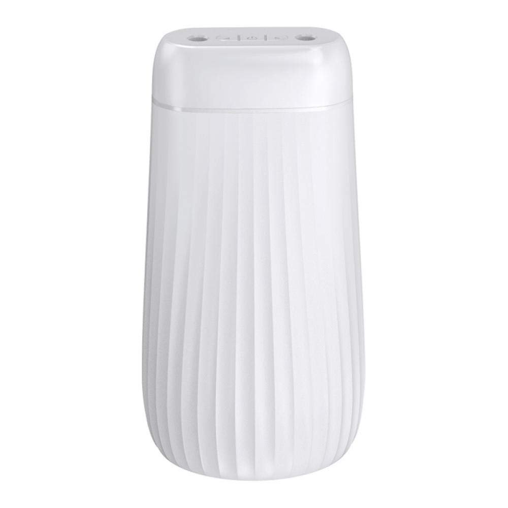 for Bedroom Home Mist Humidifiers for Dual-Jet Humidifier USB Charging Ultrasonic Large-Capacity Humidifier Office Desk Silent Fog Aroma Diffuser-1L-White_110*110 * 210Mm