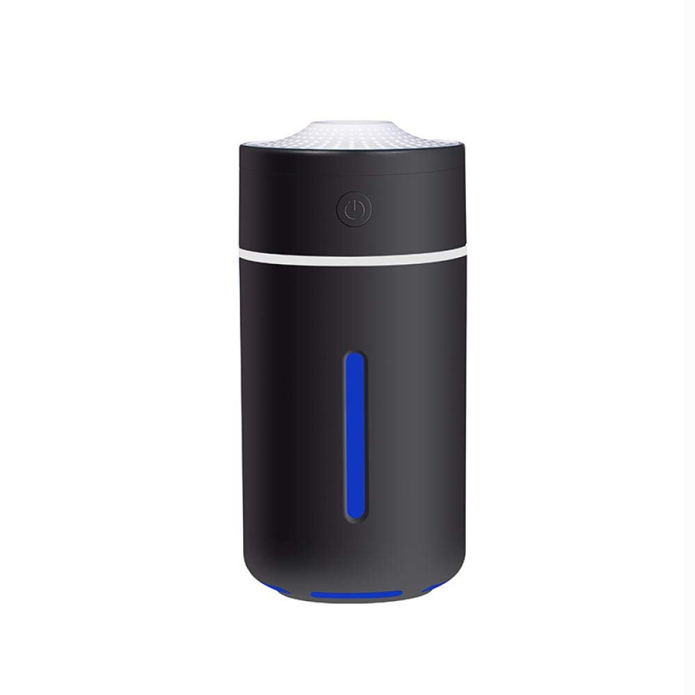for Bedroom Home Mist Humidifiers for Portable USB Rechargeable Spray Humidifier Office Desktop Purifier Car Humidifier-Black