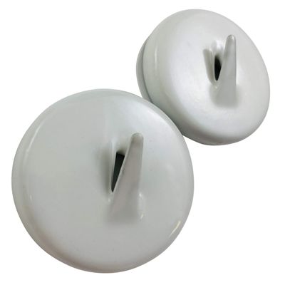 Magnetic Wreath Hanger Hook for Steel Metal Doors Indoor and Outdoor Each Holds 6 Pounds, Set of 2