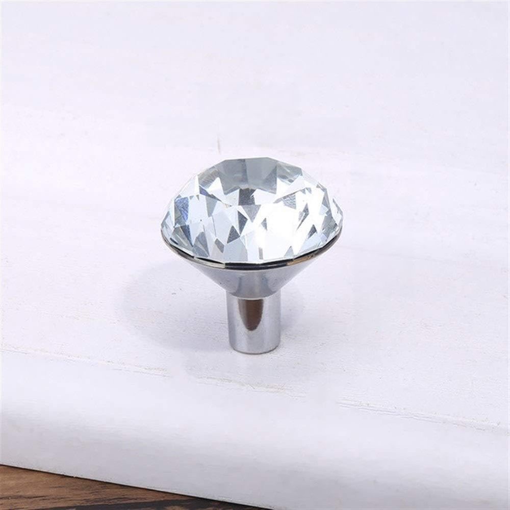 Geeyu ZHaonan-Dressing Table Handle, Luxury Diamond Crystal Handles,Shoebox Cabinet Handles, Closet Door Drawer Knobs,Wardrobe Pulls,Pullers with Screws,Hardware, Indoor Hardware