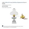 Light of Mine  Queen Anne Solid Brass Replacement Burner for Antique Hurricane Lamps (1 Pack)  Premium Oil Lamp Burner for Restoration & Custom Builds view 2