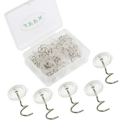 100 Pcs Bed Skirt Pins Upholstery Tacks