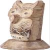 EARTHLY HOME Wooden Spectacle Eye Glasses Holder, Classic Owl Eyewear Retainer Sunglasses Holder Display Stand, Wooden Specs Holder, Optical Glass Accessories, Home Dcor Office Desktop Accessory view 3