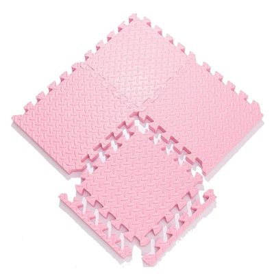 ALGFree Infant Crawling Mat, Interlocking Foam Floor Mat Safe Soft Durable Kindergarten Bedside Stitching Mat, 30x30x1cm/1.2cm/2.5cm (Color : Pink, Size : 30x30x1cm 16pcs)