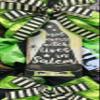 Artisan Salem witch Halloween swag for front door or inside decorations. Very full, made with black & metallic mesh, ribbon, and measures 31' H X 21' W view 3