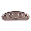 Electroplated Button Socket Charger USB Sofa Charger USB Charging Handle with 5-Button view 4