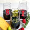 R and R Imports Fryeburg Maine Souvenir 15 oz Laser Engraved Stemless Wine Glass Adventure Awaits Design 2-Pack view 4