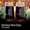 R and R Imports Notikewin Alberta Souvenir 15 oz Laser Engraved Stemless Wine Glass Adventure Awaits Design 2-Pack view 2