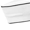 Twin-XL Contrast Pipe Trim 8" Mattress Size 80x39x8 Outdoor Daybed Fitted Sheet Slip Cover Only-AD106 view 3