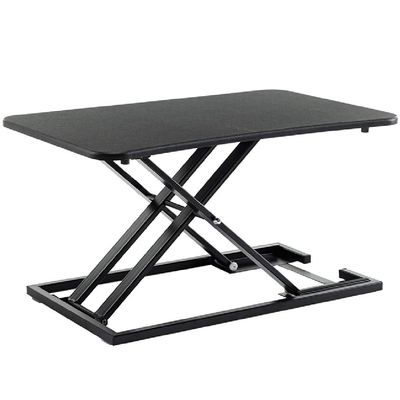 ZYCSKTL Desk Computer Table Style Folding Laptop Table,Standing Liftable Computer Desk, Folding Notebook to Increase Writing Desk, Movable Office Workbench, No Installation