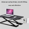 ZYCSKTL Desk Computer Table Style Folding Laptop Table,Standing Liftable Computer Desk, Folding Notebook to Increase Writing Desk, Movable Office Workbench, No Installation view 4