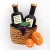 DUO ER Magnetic Refrigerator Stick Mosaic Juice Cup Milk Coffee Cup Orange Juice Bottle Red Wine Basket 3D Fridge Magnets Refrigerator (Color : Basket Wine) view 4