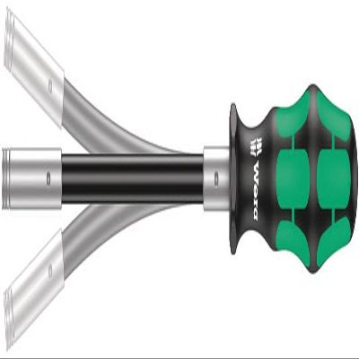 WERA 05028161001 393 S Bitholding Screwdriver Extra Slim with Flexible Shaft, 1/4" x 173.5 mm