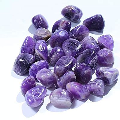 MOKA Natural Polished Crystals Gemstone Healing Stones Dream Amethyst Gravel 200g