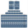 Wedding Guest Gifts Have Hold Keep Drink Cold Names & Date 96-Pack Personalized Ultra Slim Can Coolies Party Pack Slate view 4