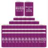Wedding Favors for Guests Have Hold Keep Drink Cold Names & Date 96-Pack Personalized Ultra Slim Can Coolies Party Pack Mulberry view 4