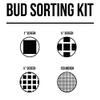 Stackable Herbal Shaker Sifter Bud Sorting Kit (12'' Commercial Stainless) view 2