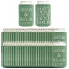 Wedding Favors for Guests Your Names & Date Have Hold Keep Drink Cold 96-Pack Personalized Can Drink Sleeves Party Pack Sage view 4
