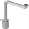 PROCOMFORT Traps & Drain Space Saving Siphon44; White view 1