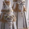 K&K Interiors Assorted Gold and Silver Finial Nutcracker Ornaments (2 Styles) view 3