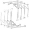 Patelai 8 Pieces Valance Clips Plastic Vertical Blinds Brackets 3.5 Inch Vertical Blinds Clear Plastic for Shutters Parts Accessory Components view 1