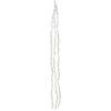 SilksAreForever 6' Glittered Artificial Plastic Twig Garland -Silver (Pack of 6) view 1