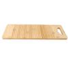 Junluck Laundry Washing Board, Clothes Cleaning Tools Modern and Simple Thicken Wooden 19.7in Washing Board, for Family Use view 1