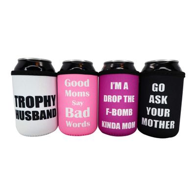 Funny Parents 12oz Can Coolers - Useful Gifts for Dads and Moms, Gifts for Women and Men Who Have Everything, Insulated 12 oz. Funny Can Cooler Sleeves for Standard Stubby Cans