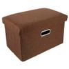 Cabilock 1pc Multifunctional Storage Stool Lightweight Portable Simple Storage Box for Clothes Neat Design for Home Travel Outdoor Use Soft Material view 1