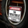 1986 86 Pontiac Fiero GT Seat Belt Recommended Fast Car Sign, Metal Garage Sign, Wall Decor, GM Car Sign - 10x14 inches view 3