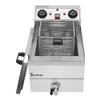 Electric Deep Fryer with Basket, Stainless Steel, Easy to Clean Deep Fryer, Oil Filtration, Professional Grade, with Timers and Thermostats (12.5QT/11.8L,Single Tank) view 3