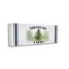 Stupell Industries Charming Christmas Tree Forest Blue Farm Stripe view 1