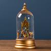 Melrose Nativity Snow Globe 10.5" H, Plastic, Gift Home Creative Nightstand Bedroom Decoration view 2